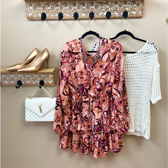 Floral Pink Dress - Picture 2 of 6